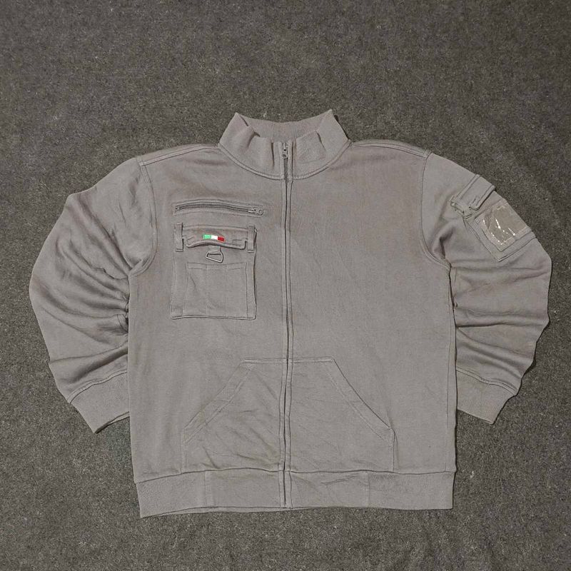 Men's Zip-Up Jacket with Pockets