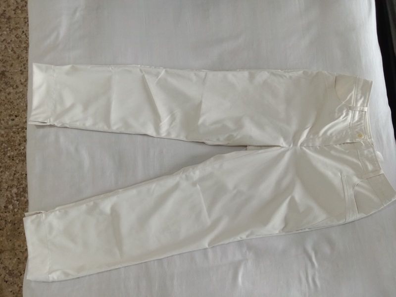 Classic Off White Pants