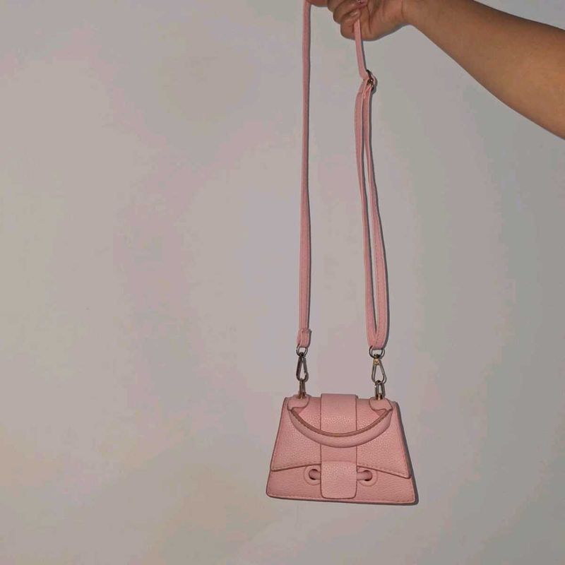 Chic Pink Mini Handbag