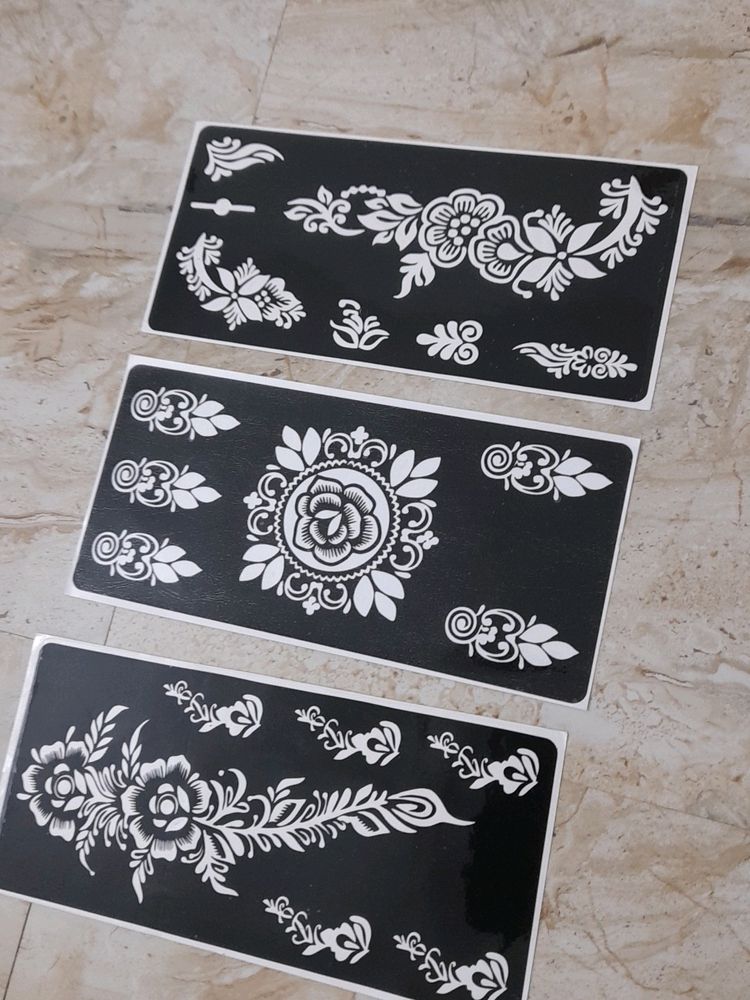 Medium Henna Stencils 50₹ Per Sheet