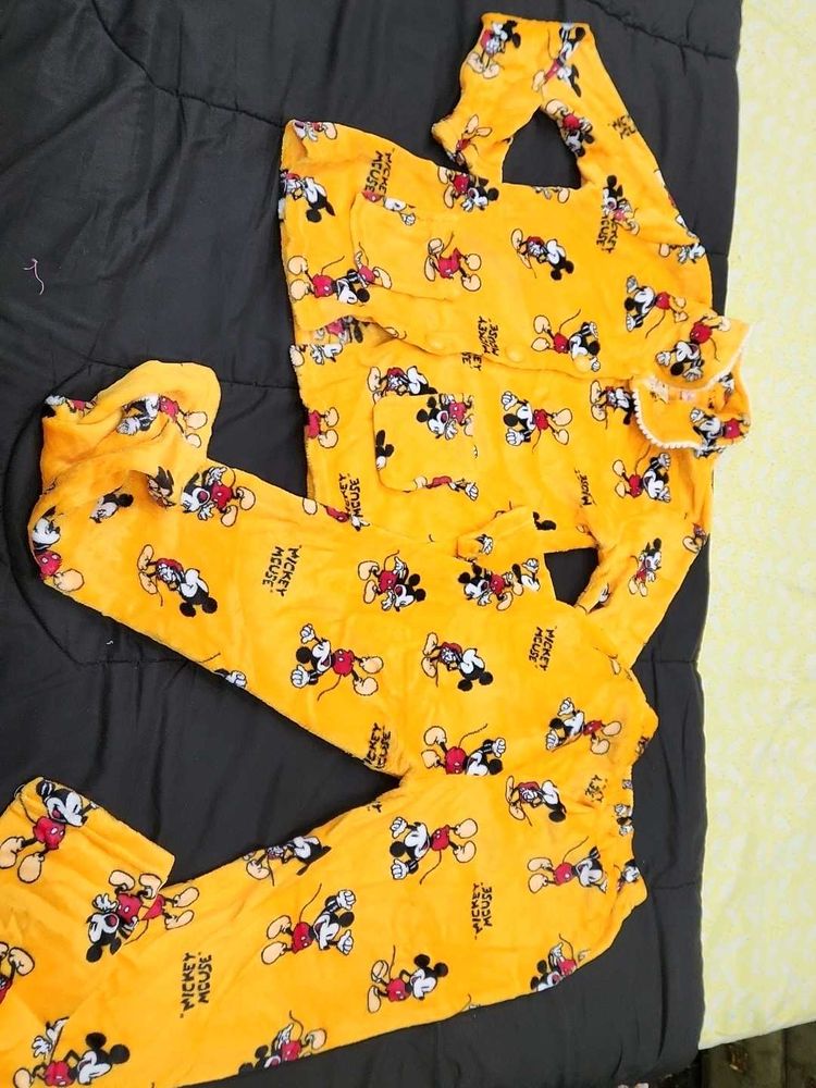 Cozy Mickey Mouse Pyjama Set