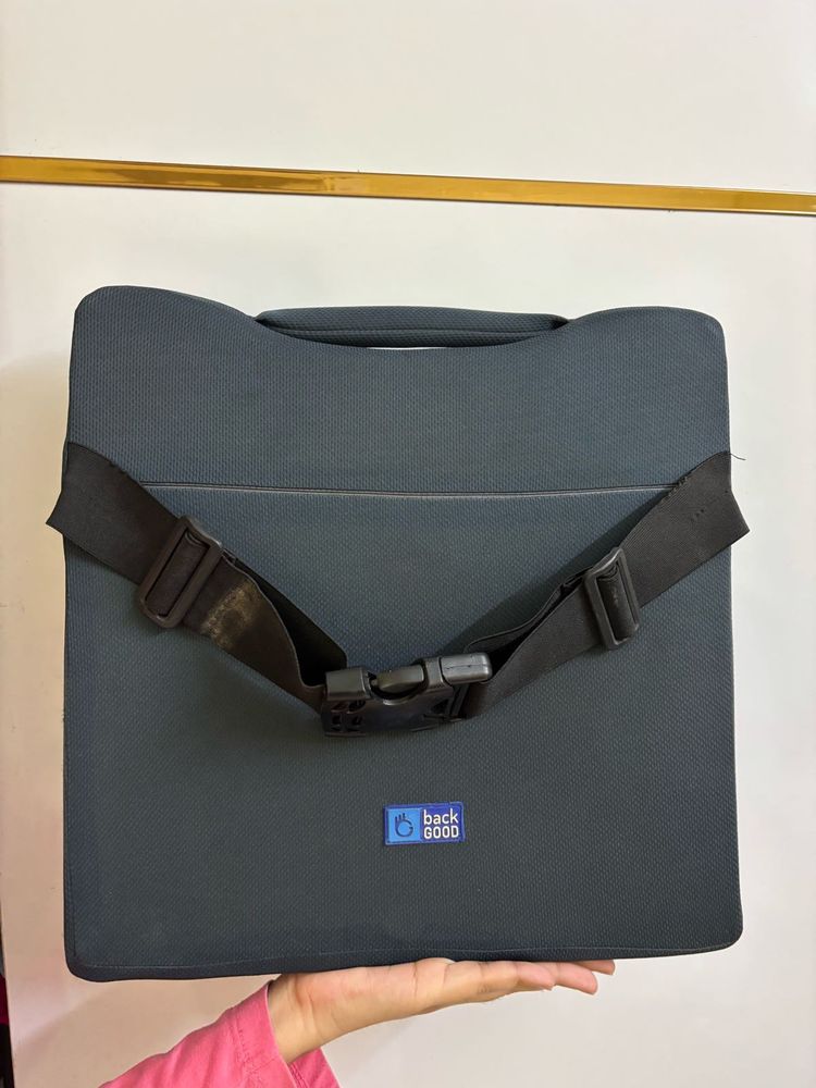 backGood Lumbar Back Support Cushion with Adjustab