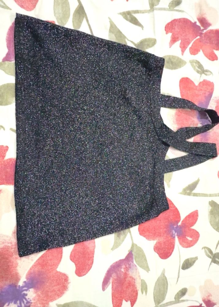 Sparkly Black Top