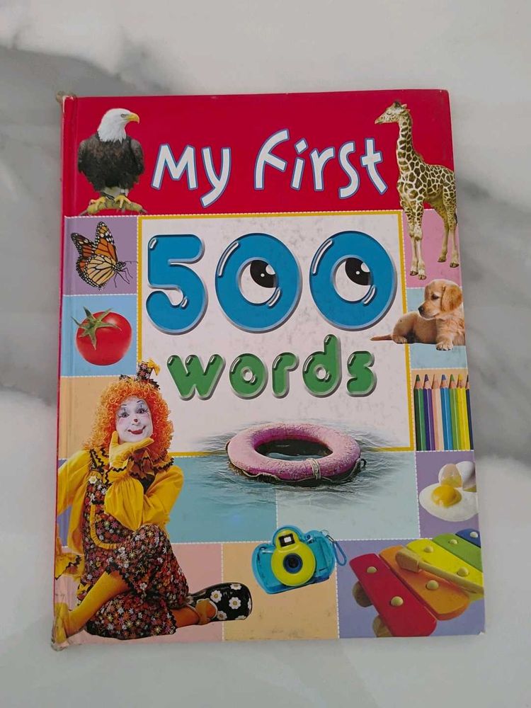 My First 500 Words Children's Book
