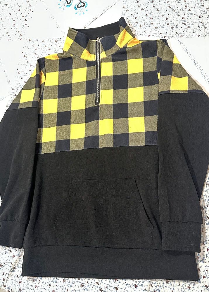 Plaid Pullover Unisex Sweatshirt