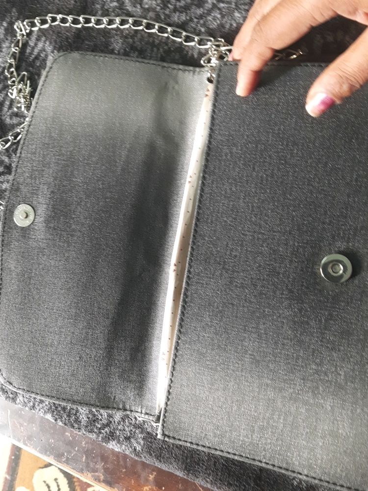 New Unused Black Sling Bag For Women