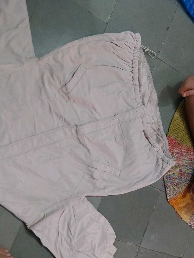 Light Beige Cargo Pants