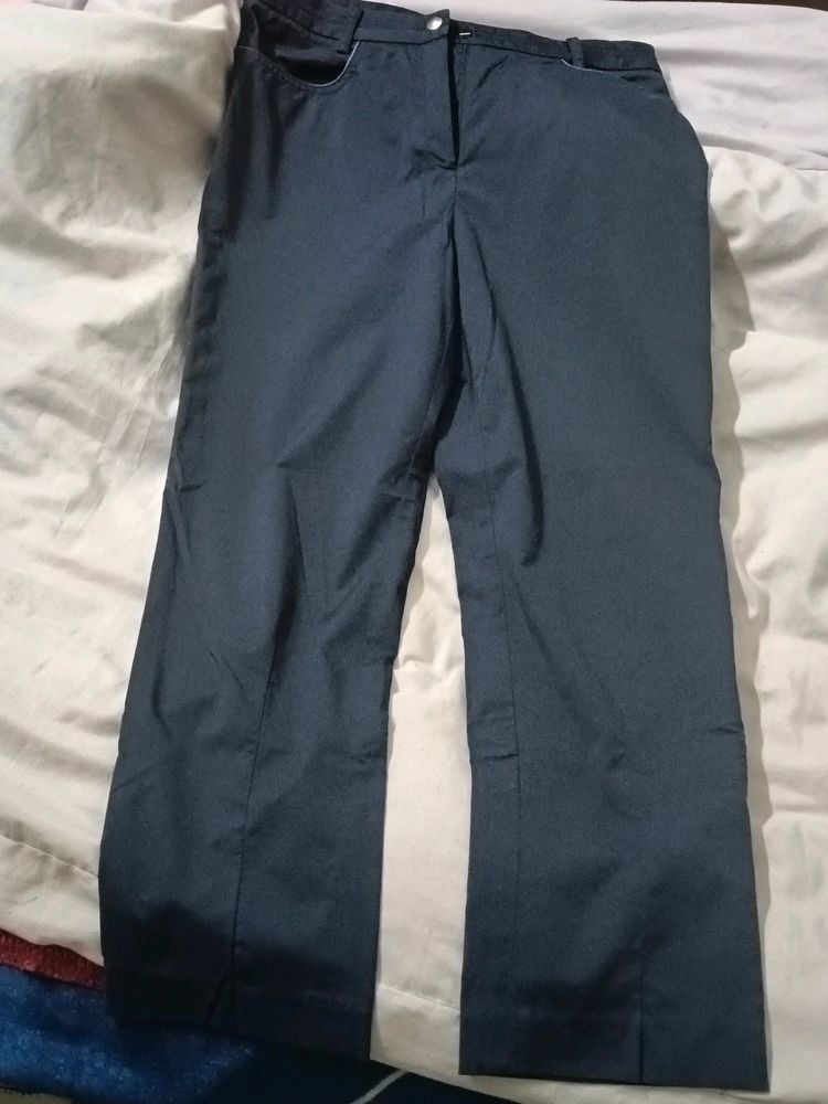 Navy Blue Pant Cum Trouser