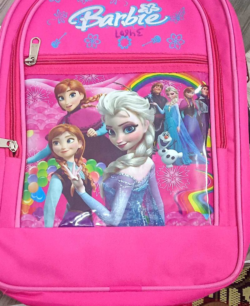 Kids Frozen &amp; Barbie Backpack