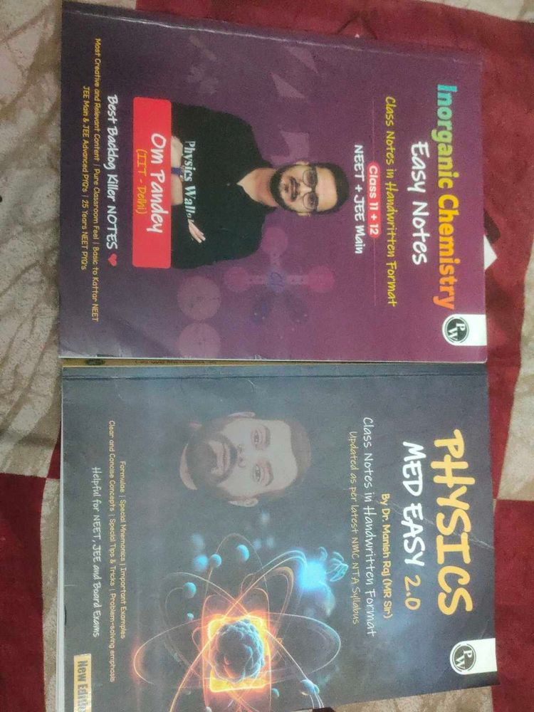 Physics Med Easy 2.0 and inorganic chem easynote