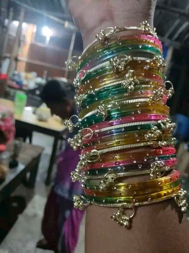 8 kashmiri bangles 24 kach ki chudiya