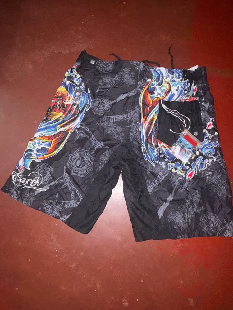 Men's Graphic Print Shorts