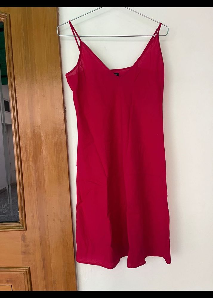 Chic Rose Slip Dress