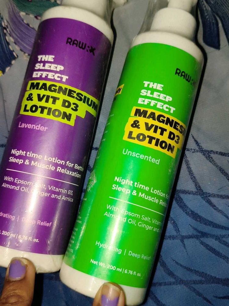 RAWK The Sleep Effect Lotion