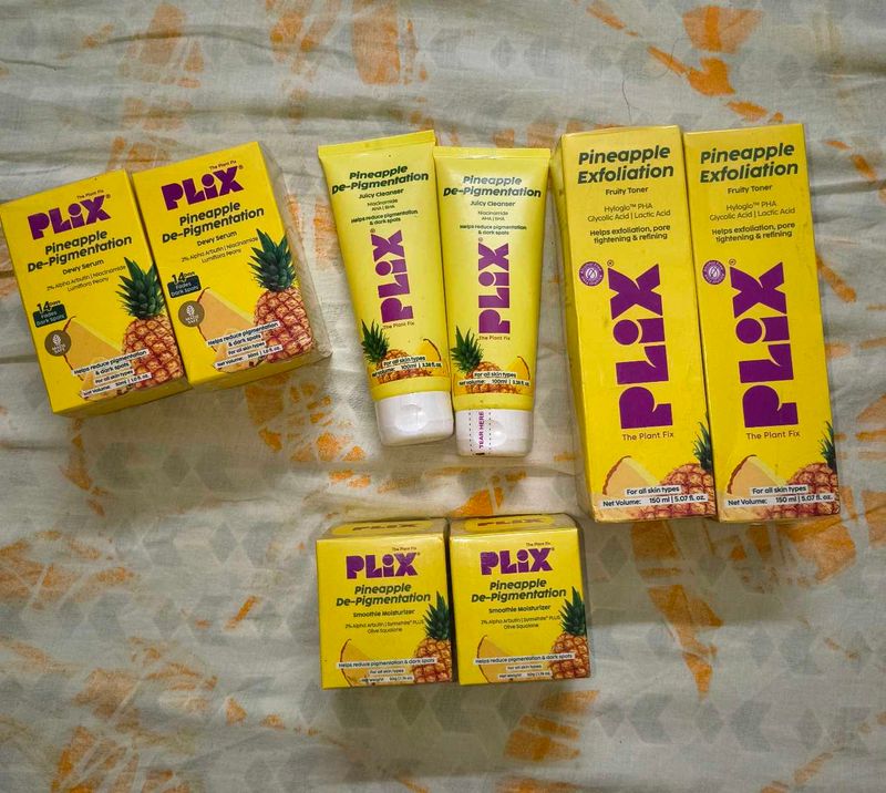 Plix Pineapple De-Pigmentation Skincare Set