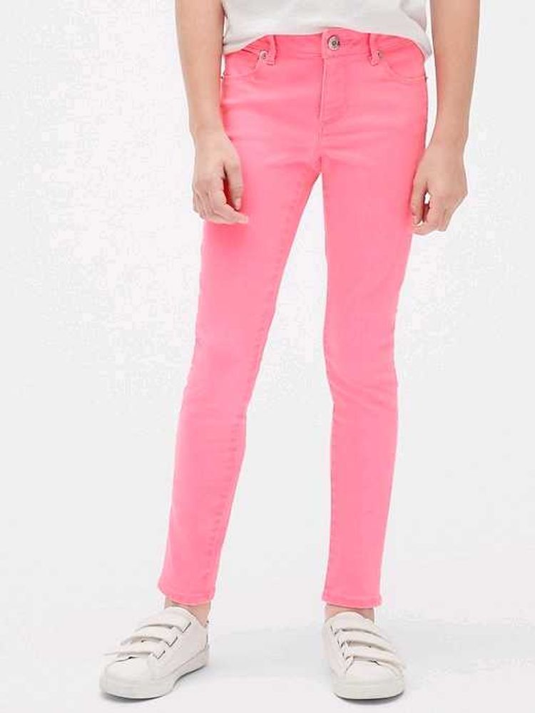 Bright Pink Skinny Jeans from GAP