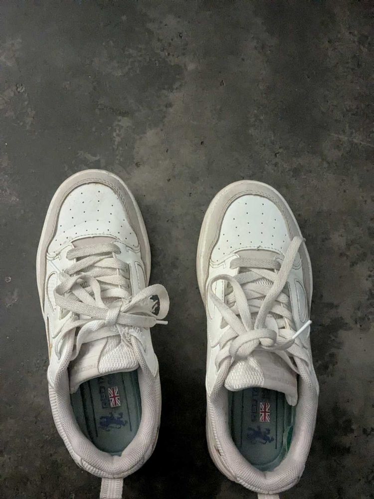 Classic White Sneakers