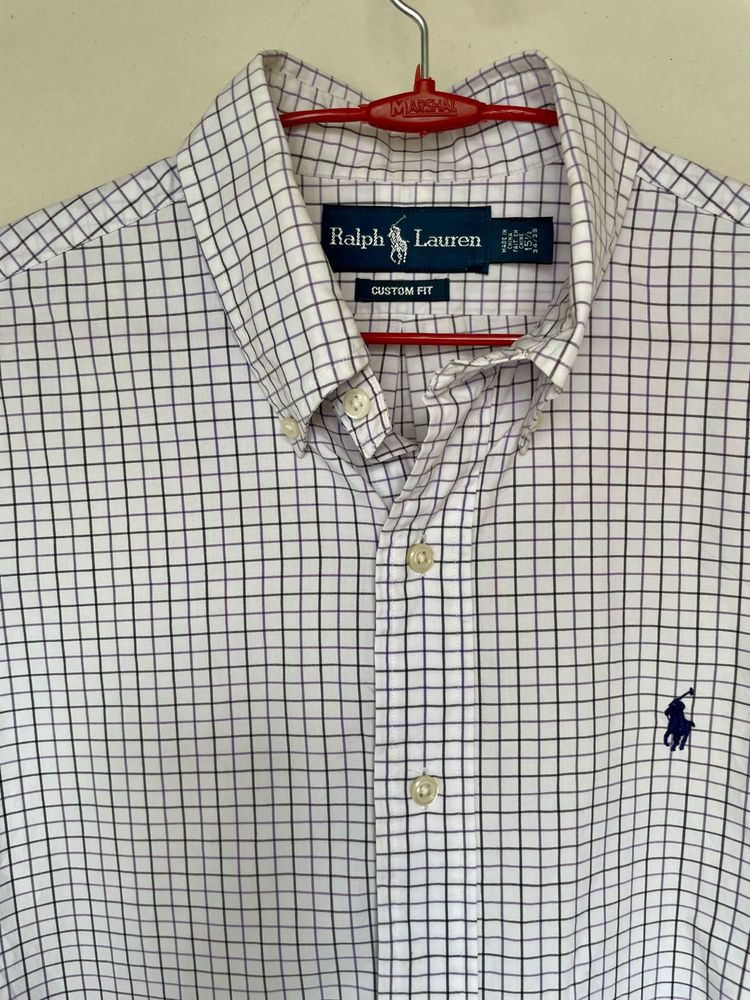 Ralph Lauren Men's Classic Fit Checkered Shirt