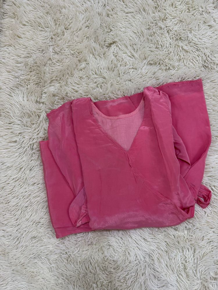 Vibrant Pink Kurta Set