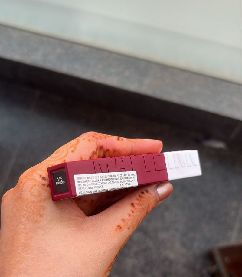 Maybelline Superstay Matte Ink Liquid Lipstick