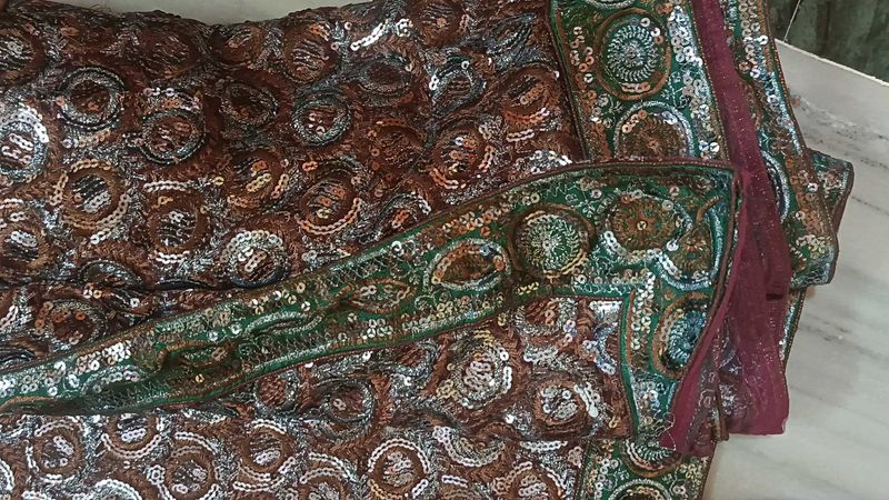 Sequin Saree