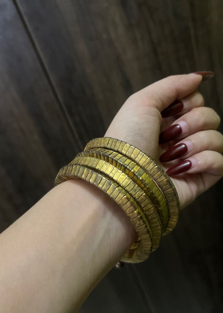 Vintage Gold-Tone Link Bracelet
