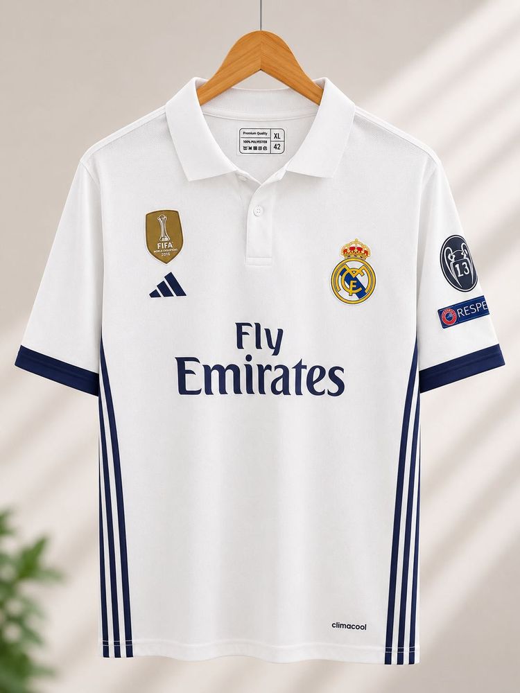 Adidas Embroidered CR7 Real Madrid Jersey