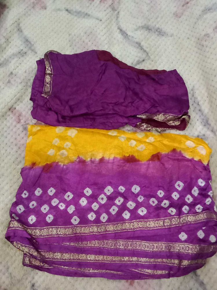 Bandhej Saree
