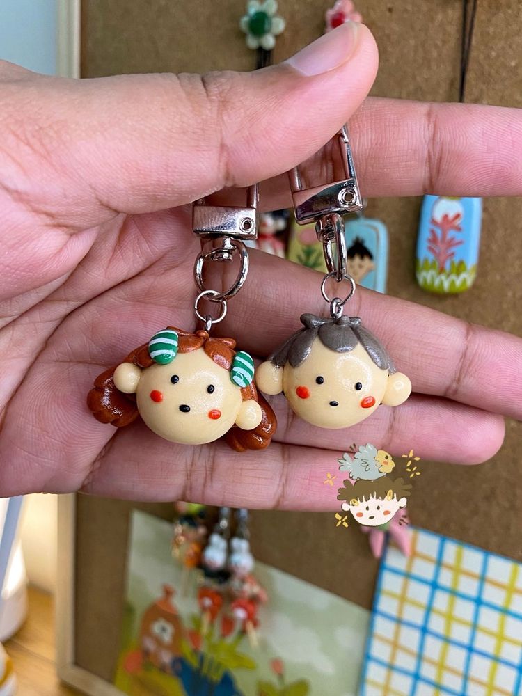 Couple keychains