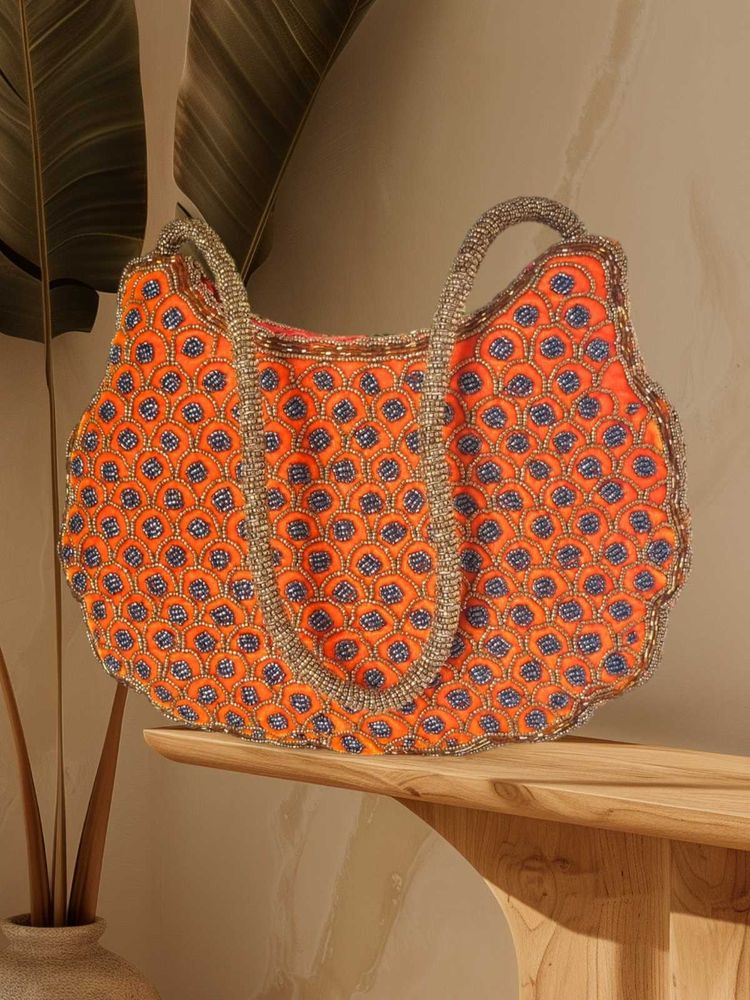 Beautiful Bridal Elegant Beaded Work Bags