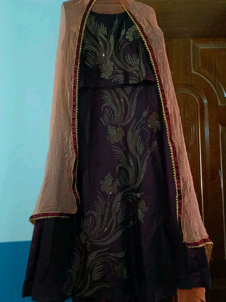 Party wear lehanga choli dress