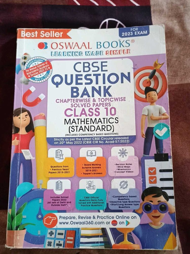 Oswaal CBSE Class 10 Mathematics Question Bank