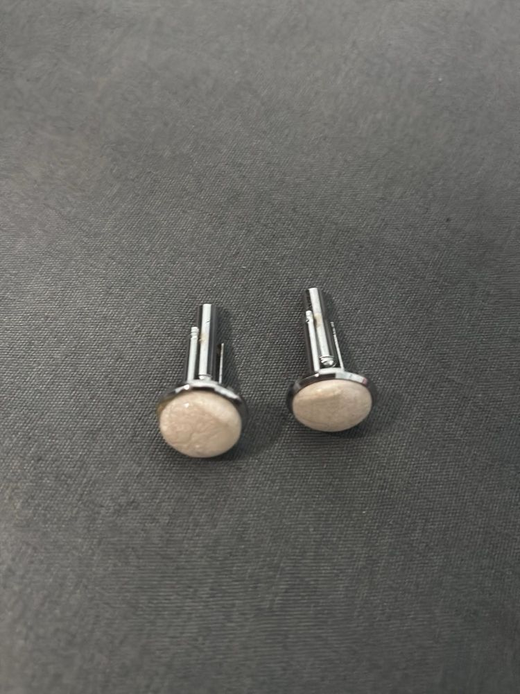 Elegant Stone Cufflinks