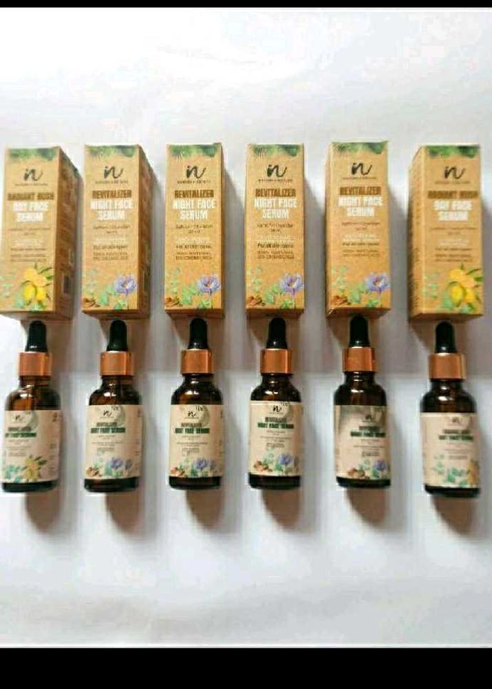 N4n Revitalizing Night Face Serum