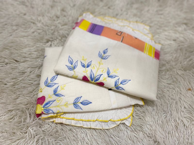 Boho Embroidered Pillowcases