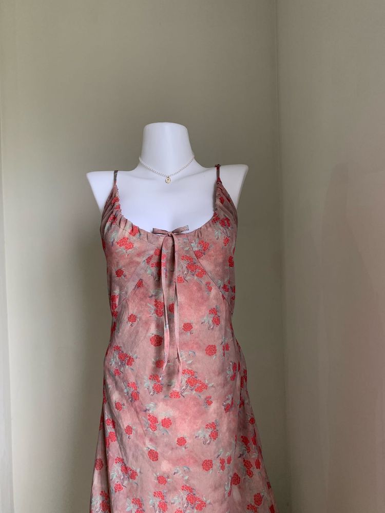 Floral Print Slip Dress