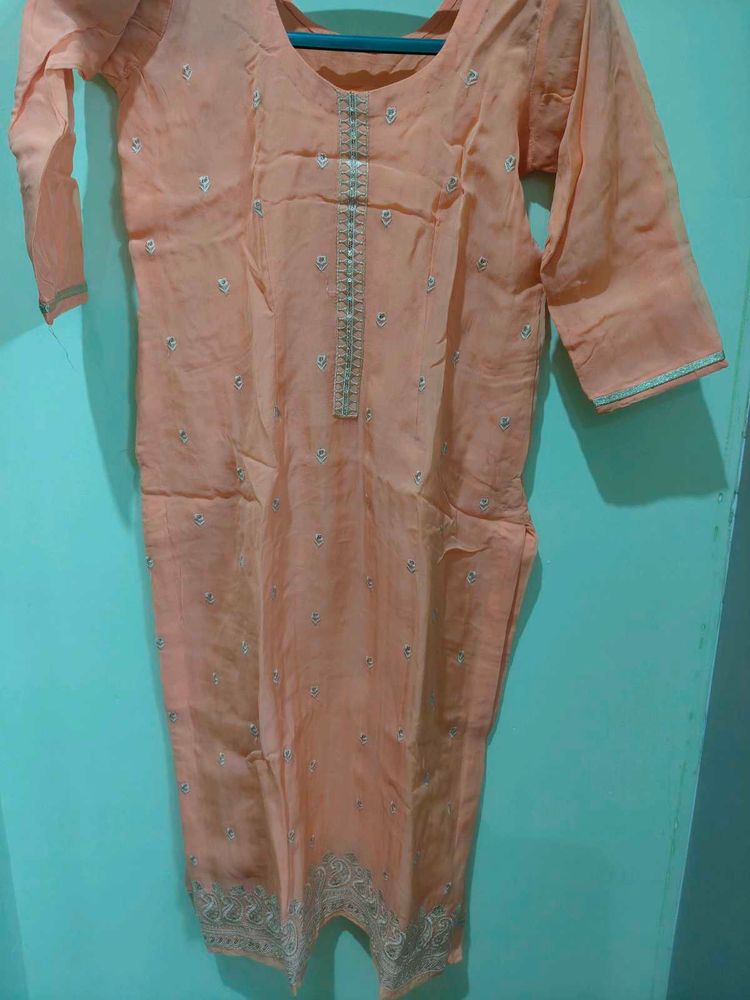 Kurti plazoo set with duppata