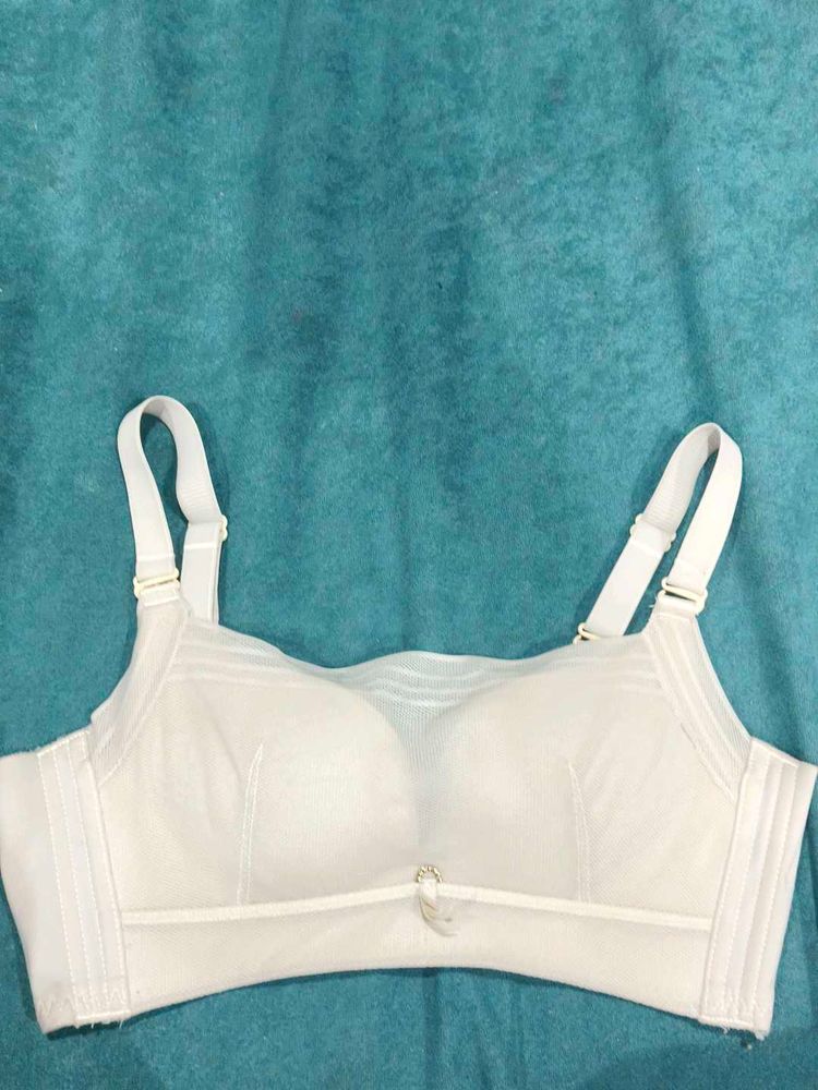 Comfortable White Bra