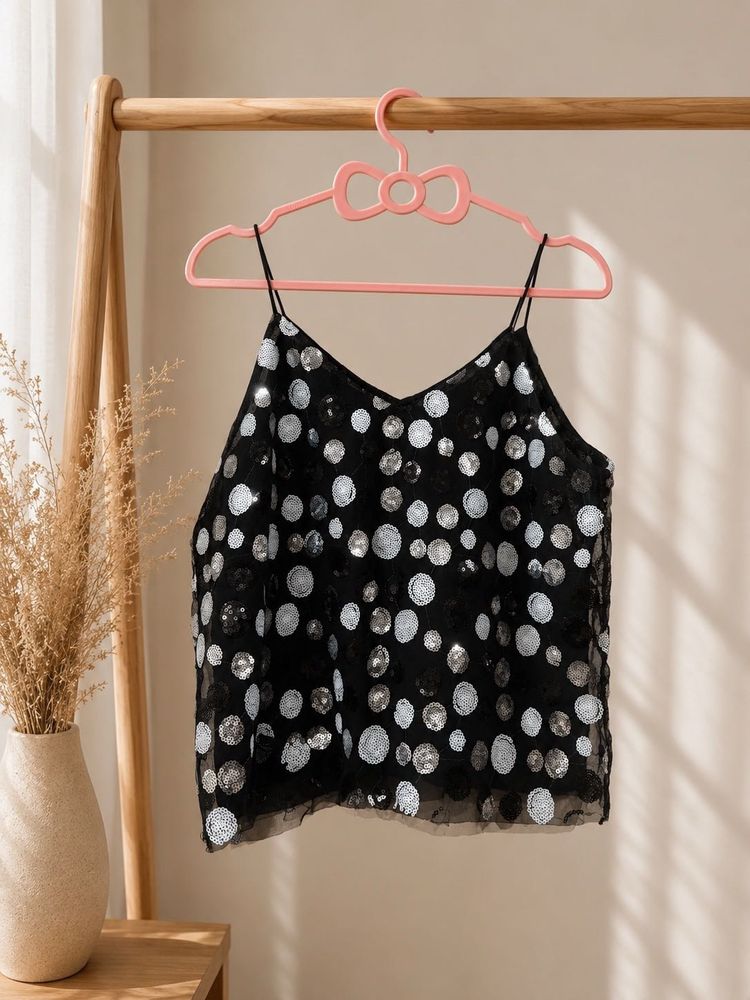 Sparkling Sequin Cami Top