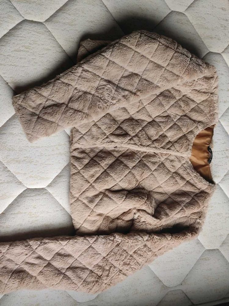 Woolfy Nude Colour Jacket