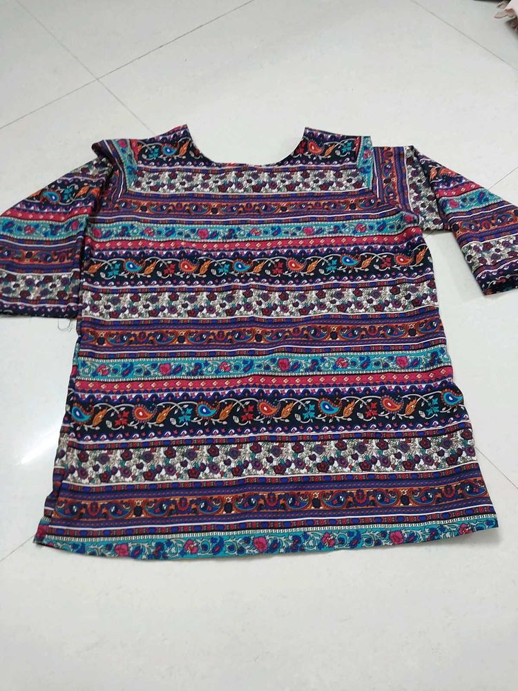 Bohemian Print Kurta