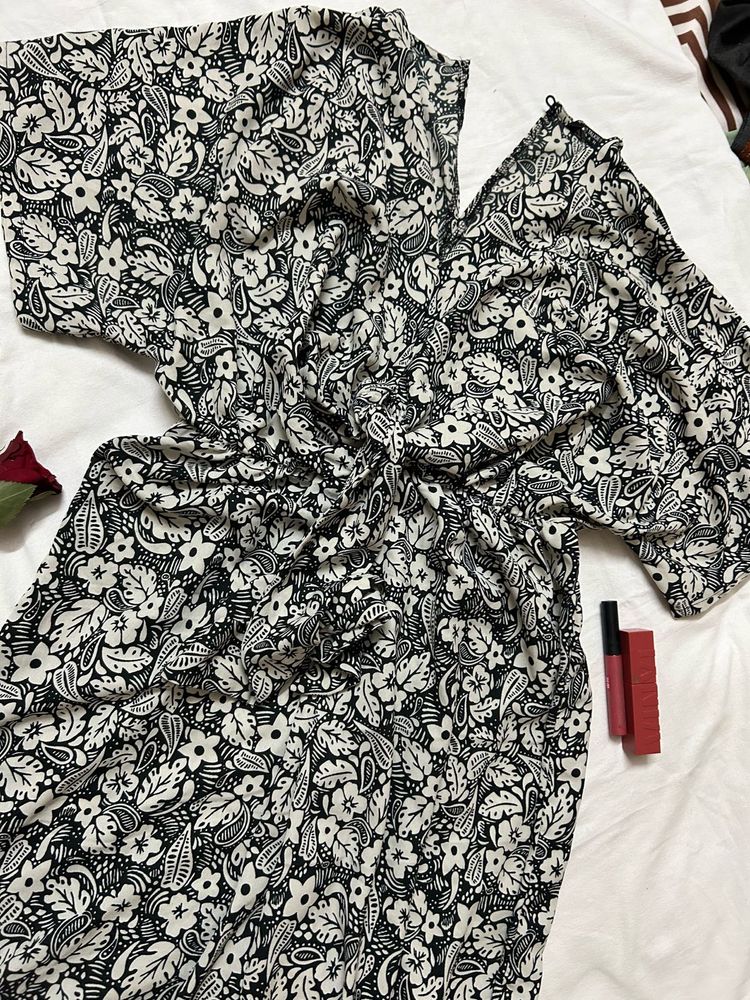 Floral Print Mini Dress