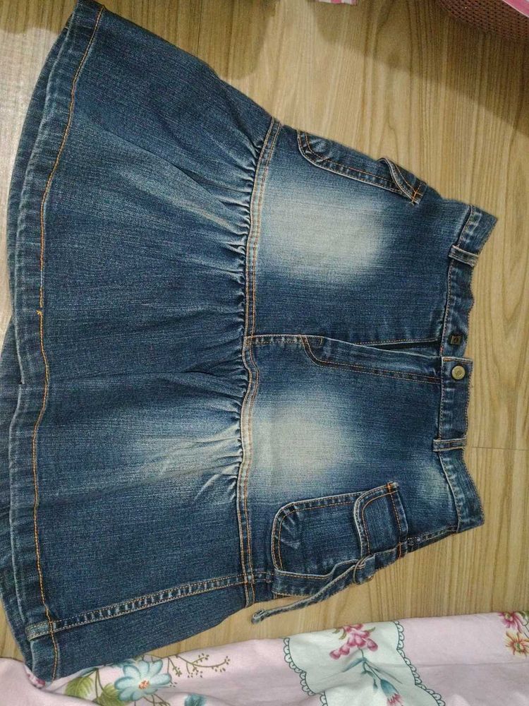 Denim Skirt - Cute &amp; Stylish