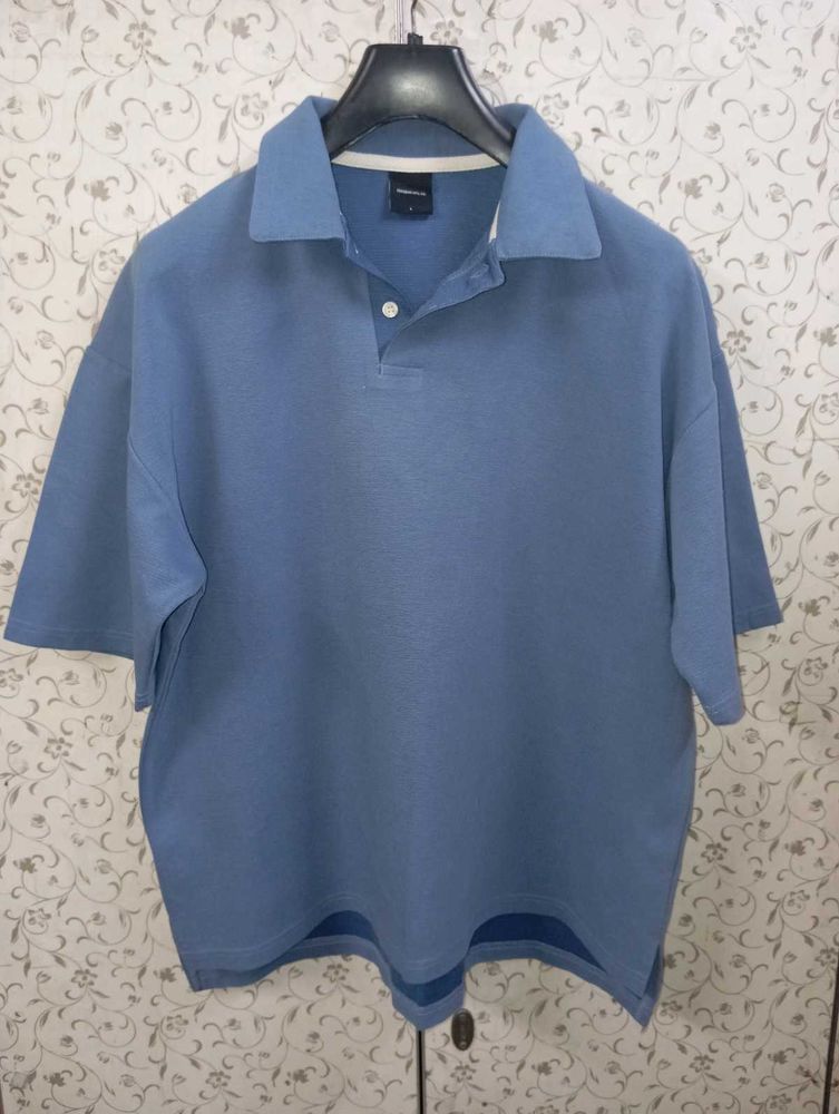 XEROBNR BOXY knitted Polo tshirt