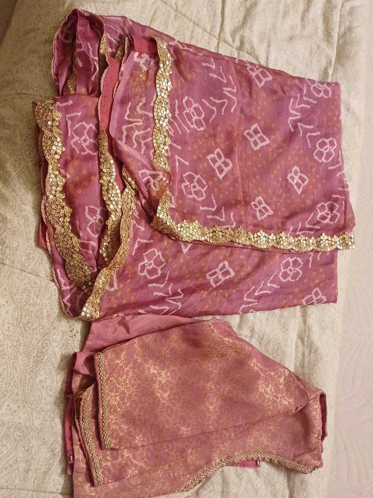 bandhni saree