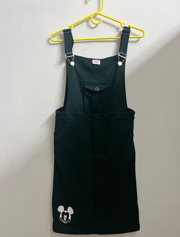 Dark green dungree