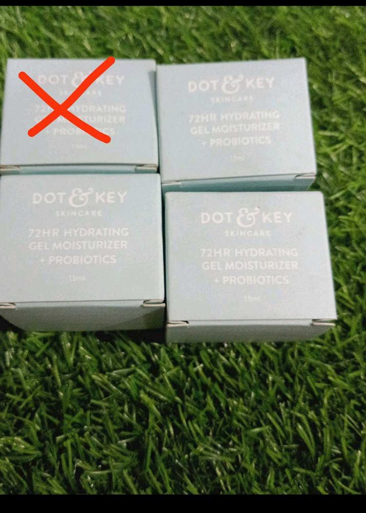 3 mini DOT &amp; KEY 72HR Hydrating Gel Moisturizer