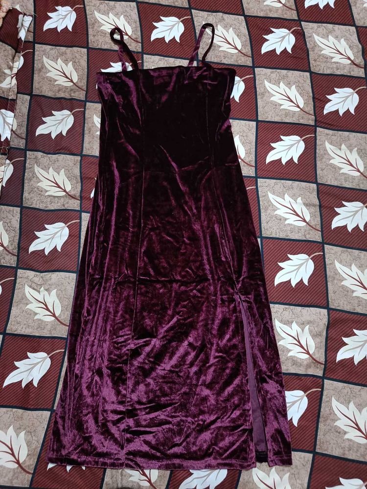 tokyo takies red colour midi bodycon dress