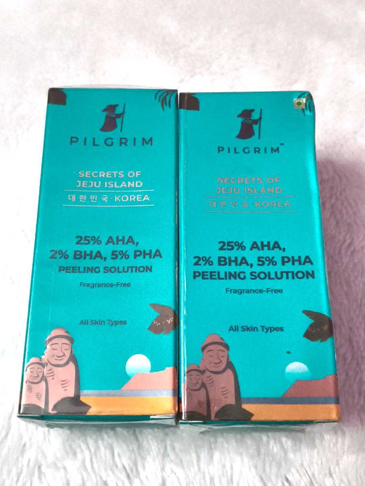 pack of 2 Pilgrim AHA BHA PHA Peeling Solution Set