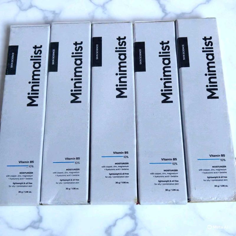 Minimalist Vitamin B5 10% Moisturizer (New)